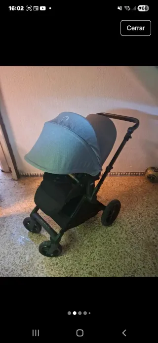 Silla Jane Muum gris y negro