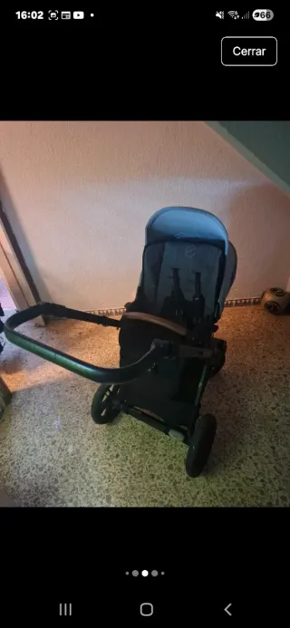 Silla Jane Muum gris y negro