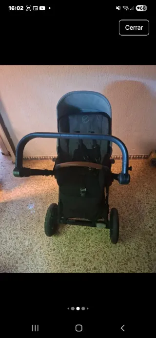 Silla Jane Muum gris y negro