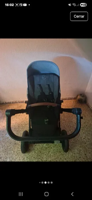 Silla Jane Muum gris y negro