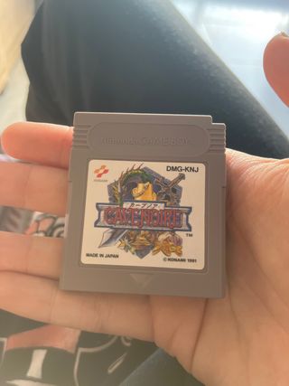 RARO! Cave Noire Game Boy Konami Original Gameboy