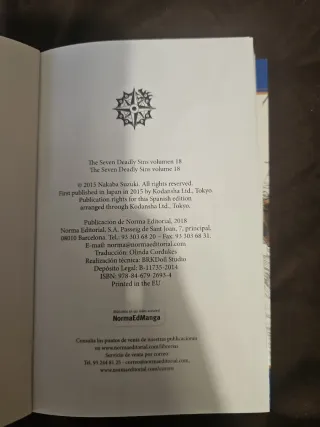 The Seven Deadly Sins 15 (Spanish Edition)