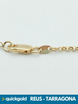 040-02-00535 CADENA ORO 18K ROLO 50.5 CM