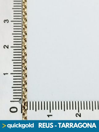 040-02-00535 CADENA ORO 18K ROLO 50.5 CM