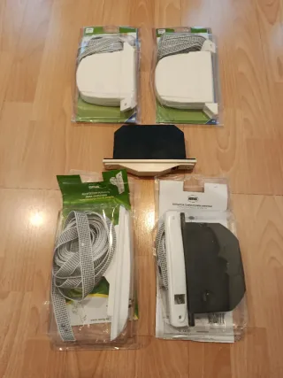 Recogedor de persiana blanco