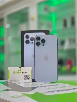 iPhone 13 Pro Max 256GB 100% Batería Azul