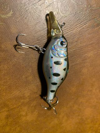 Lote Cucharillas, Señuelo Pesca y fly box vintage