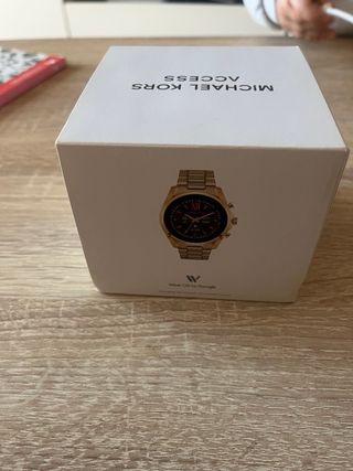 Reloj Michael Kors Digital Dorado Full Set