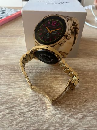 Reloj Michael Kors Digital Dorado Full Set