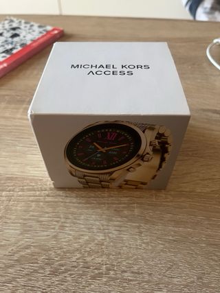 Reloj Michael Kors Digital Dorado Full Set