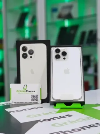 iPhone 13 Pro Max 128GB Blanco 92% Batería (TIENDA