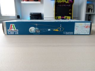 OH-13 SIOUX ESPAÑA MAQUETA ITALERI 1/48