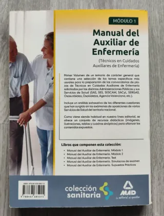 Auxiliar de Enfermería. Manual