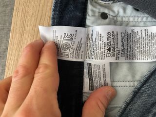 Jeans Levi's  519 blu/nero taglia M/33/48