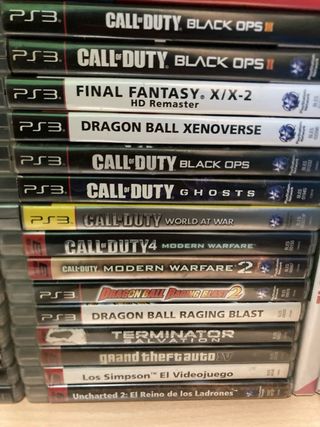 Colección  de Juegos ps3
