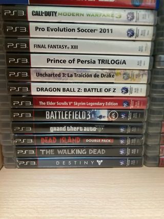 Colección  de Juegos ps3