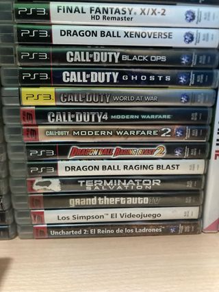 Colección  de Juegos ps3