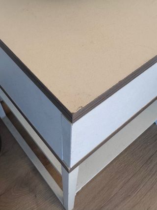 2x Mesitas de noche Trysil blanco