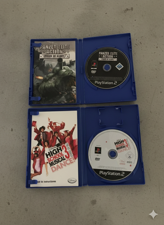 Lote 4 Juegos PS2 Pal Esp