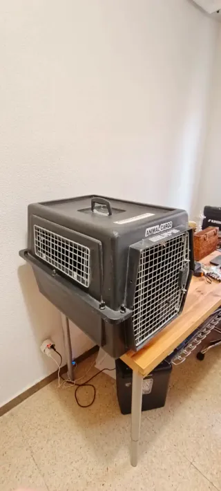 Transportín Animal Cargo Negro