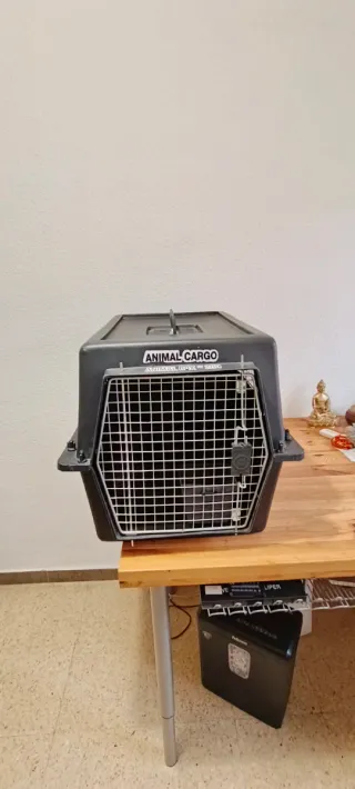 Transportín Animal Cargo Negro