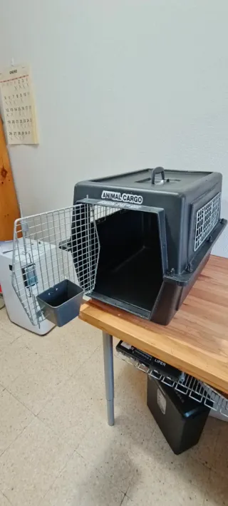 Transportín Animal Cargo Negro