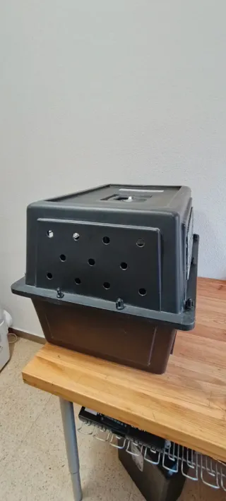 Transportín Animal Cargo Negro