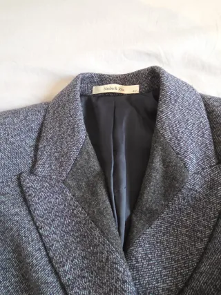 Chaqueta Bimba y Lola azul entallada