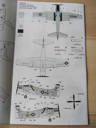 A-1H SKYRAIDER MAQUETA ITALERI 1/48