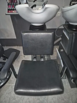 Lavabos de peluquería color blanco