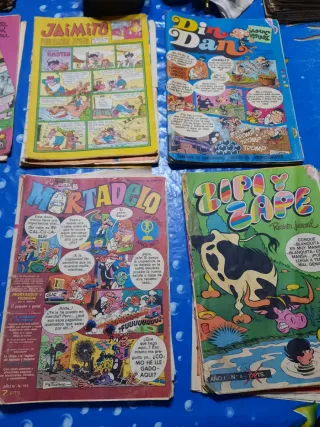 24 tebeos antiguos