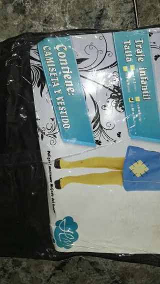 Disfraz Minion Chica Talla 10/12años