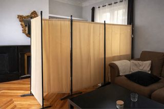 Biombo separador de espacios tela Oxford