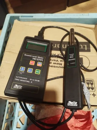 Sonómetro HD-8701 Delta con sonda