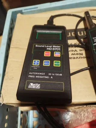 Sonómetro HD-8701 Delta con sonda