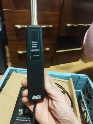 Sonómetro HD-8701 Delta con sonda