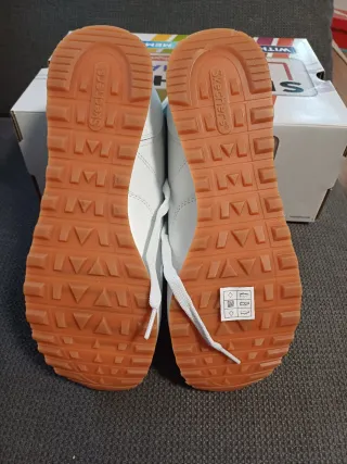 Skechers Zapatillas Blancas Mujer Talla 40