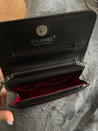 Bolso Chanel Negro Piel