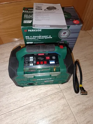 Compresor Parkside 20V NUEVO