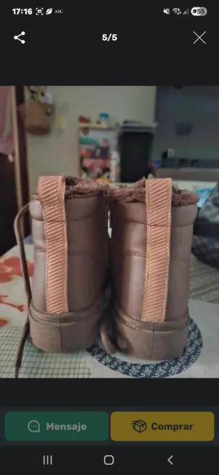 Botines niño piel marrón T.29