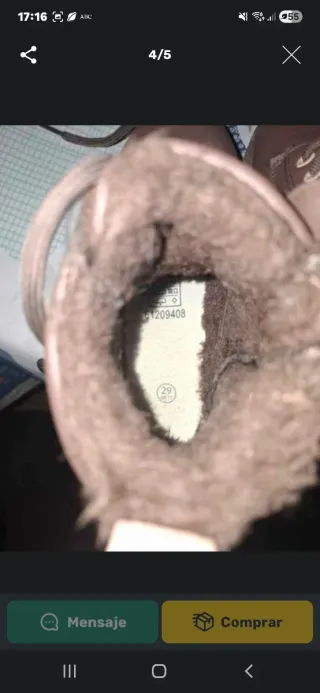 Botines niño piel marrón T.29