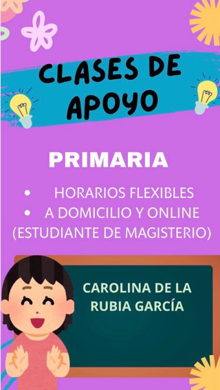 Clases de apoyo