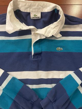 Polo Lacoste Manga Larga Vintage