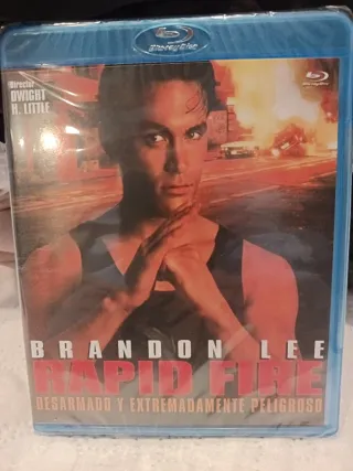 Blu-ray Rapid Fire Brandon Lee Español
