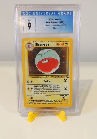Electrode Jungle Holo CGC 9 Pokémon 1999