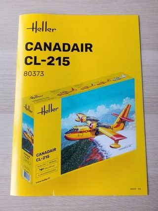 CANADAIR CL-215 ESPAÑA MAQUETA HELLER 1/72