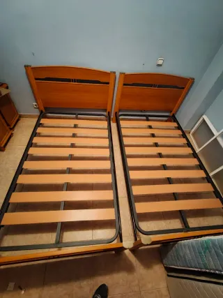 Cama 105cm + Somier Láminas (1ud)
