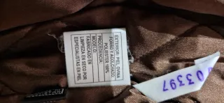 Chaqueta de cuero marrón clásica