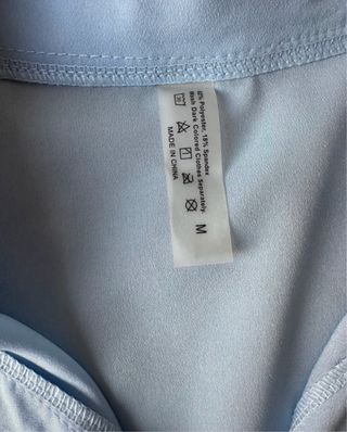 Vestito camicia azzurro