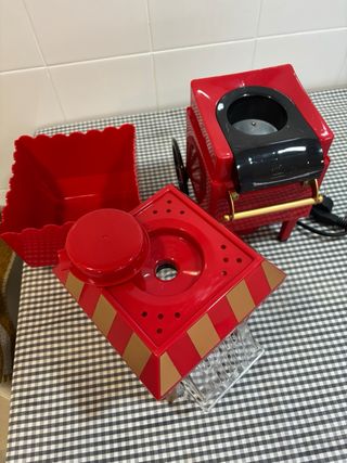 Máquina de Palomitas Roja Estilo Vintage
